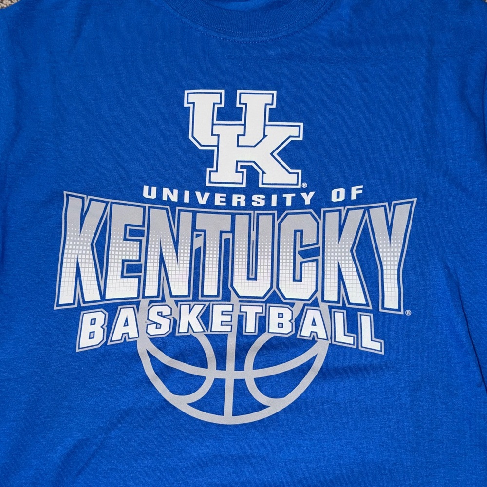 Top of the World UK University of Kentucky Wildcats Basketball T-shirt Men Small